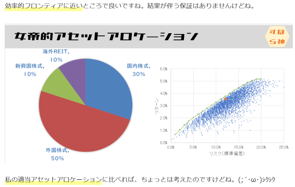 資産運用のアセットアロケーション